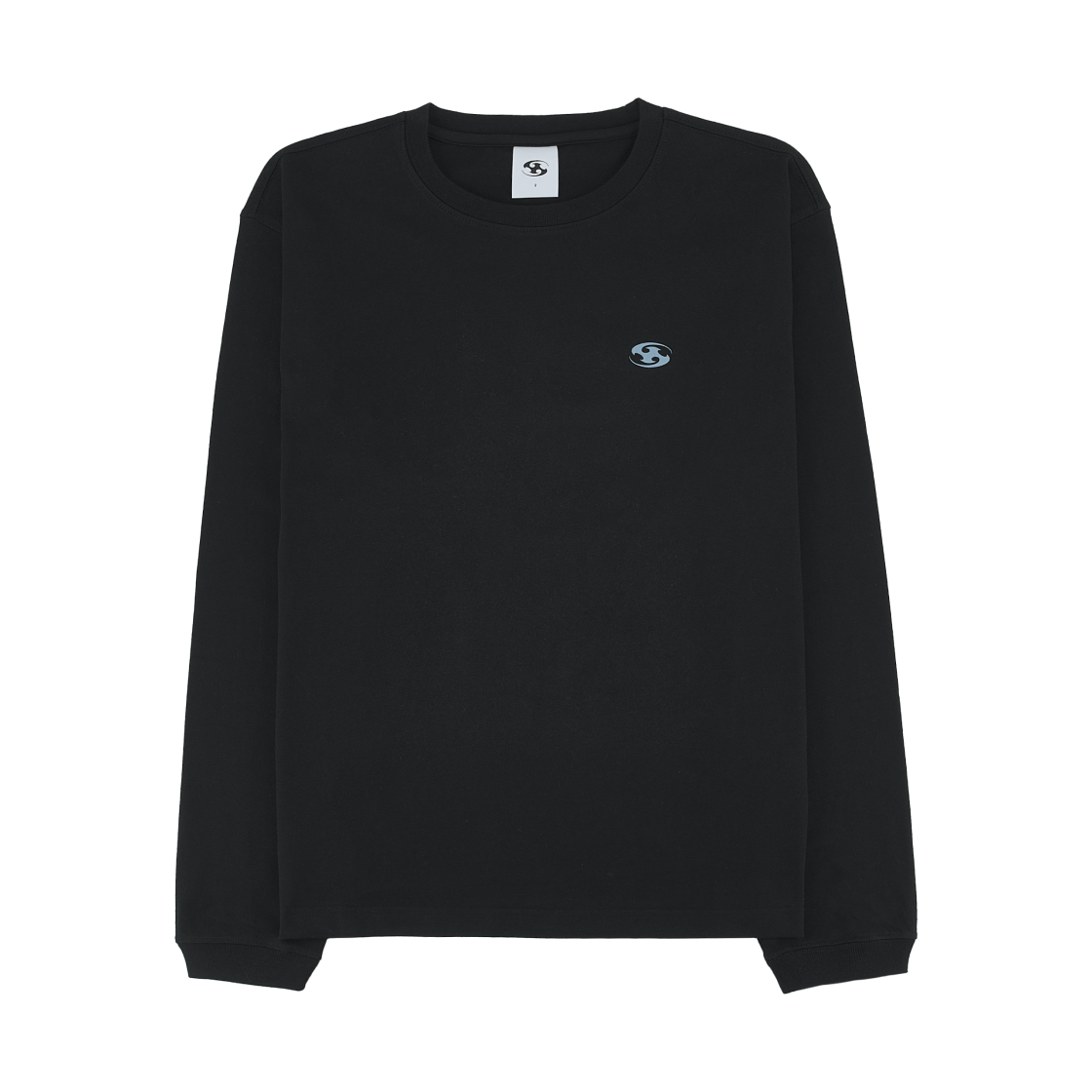 산산기어 로고 롱슬리브 블랙 - 25FW(Sansan Gear Logo Long Sleeves Black - 25FW)