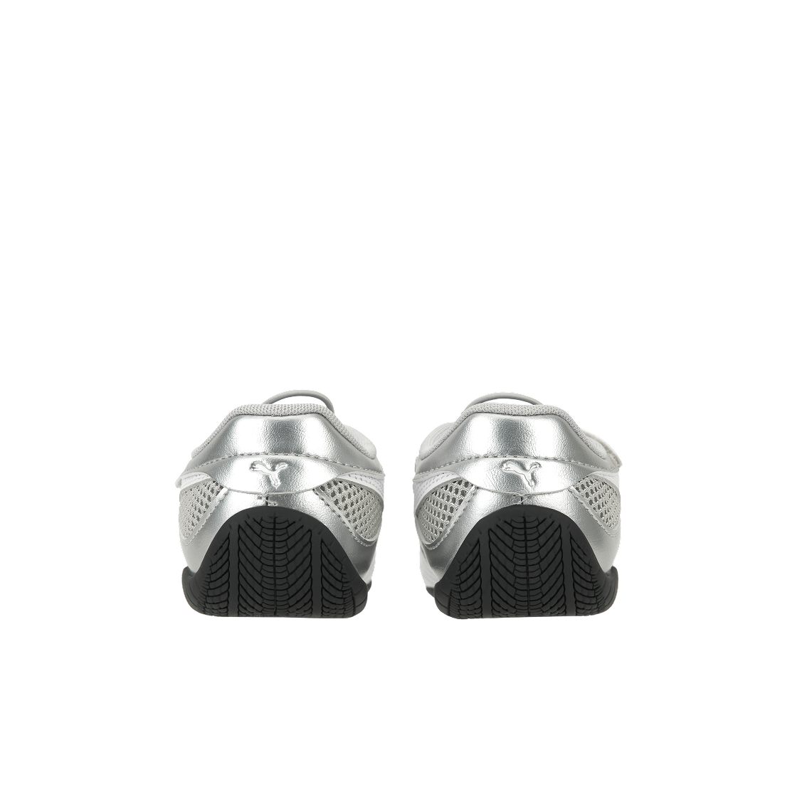 (PS) 푸마 스피드캣 고 메탈릭 V 실버((PS) Puma Speedcat Go Metallic V Silver) - 6