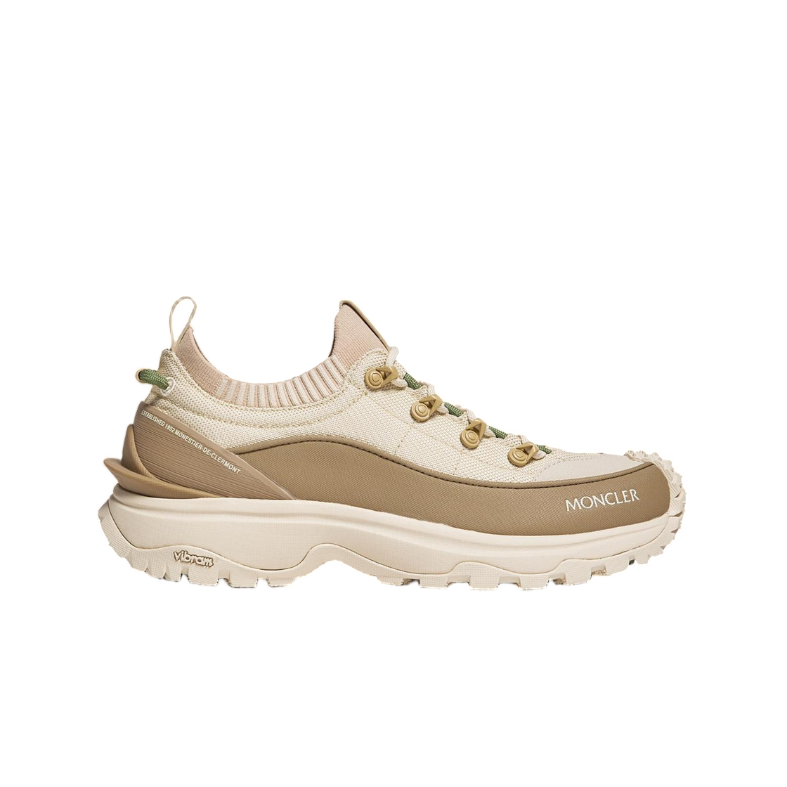 (W) 몽클레르 트레일그립 라이트 3 트레이너 라이트 베이지 - 26SS((W) Moncler Trailgrip Lite 3 Trainers Light Beige - 26SS)