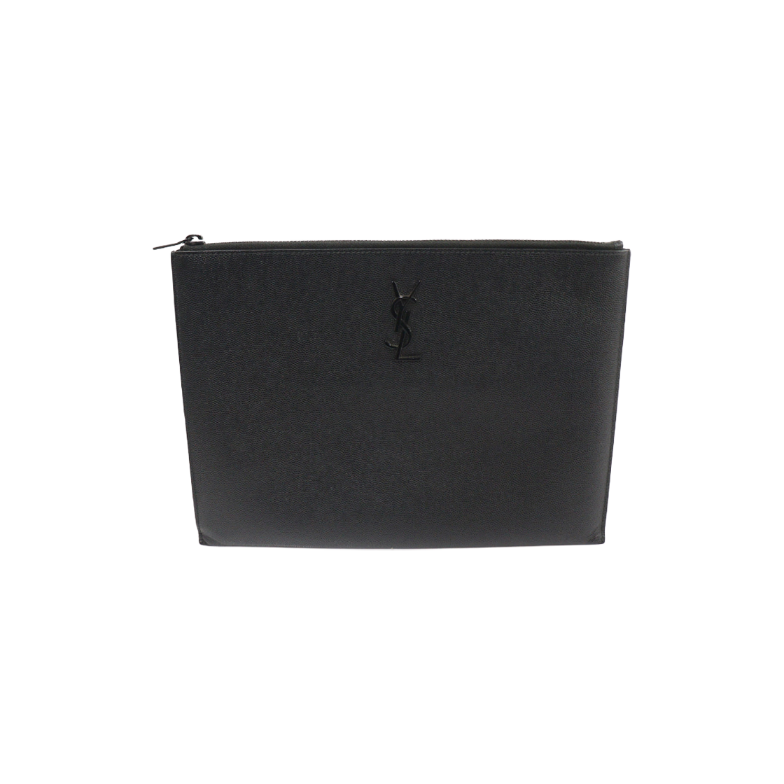 생로랑 453249 블랙 카프스킨 모노그램 태블릿 케이스 클러치(Saint Laurent Monogram Black Calfskin Tablet Case Clutch 453249) - 1