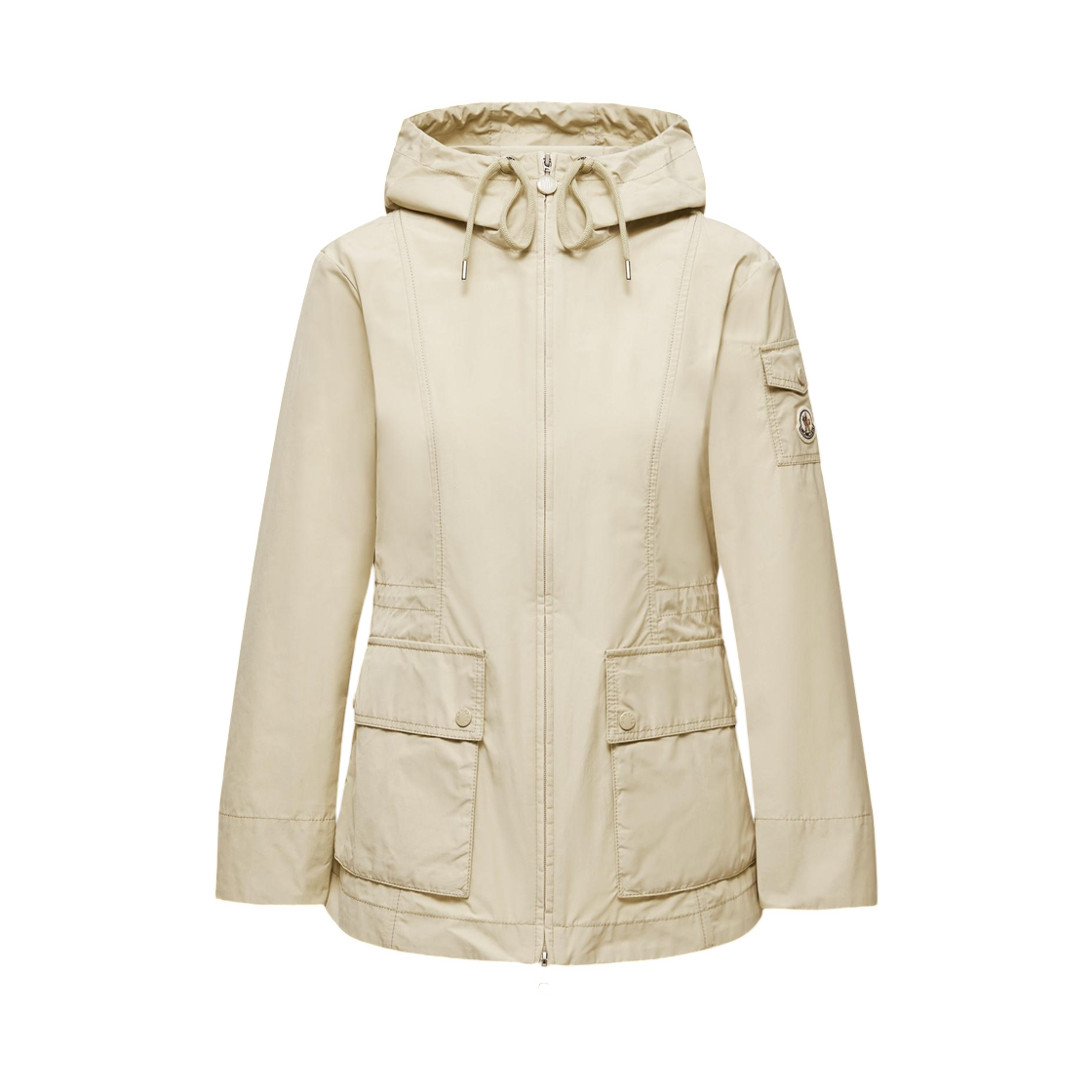 L1-093-1A00144-549P3-20J (W) Moncler Leandro Hooded Parka Jacket Beige - 26SS