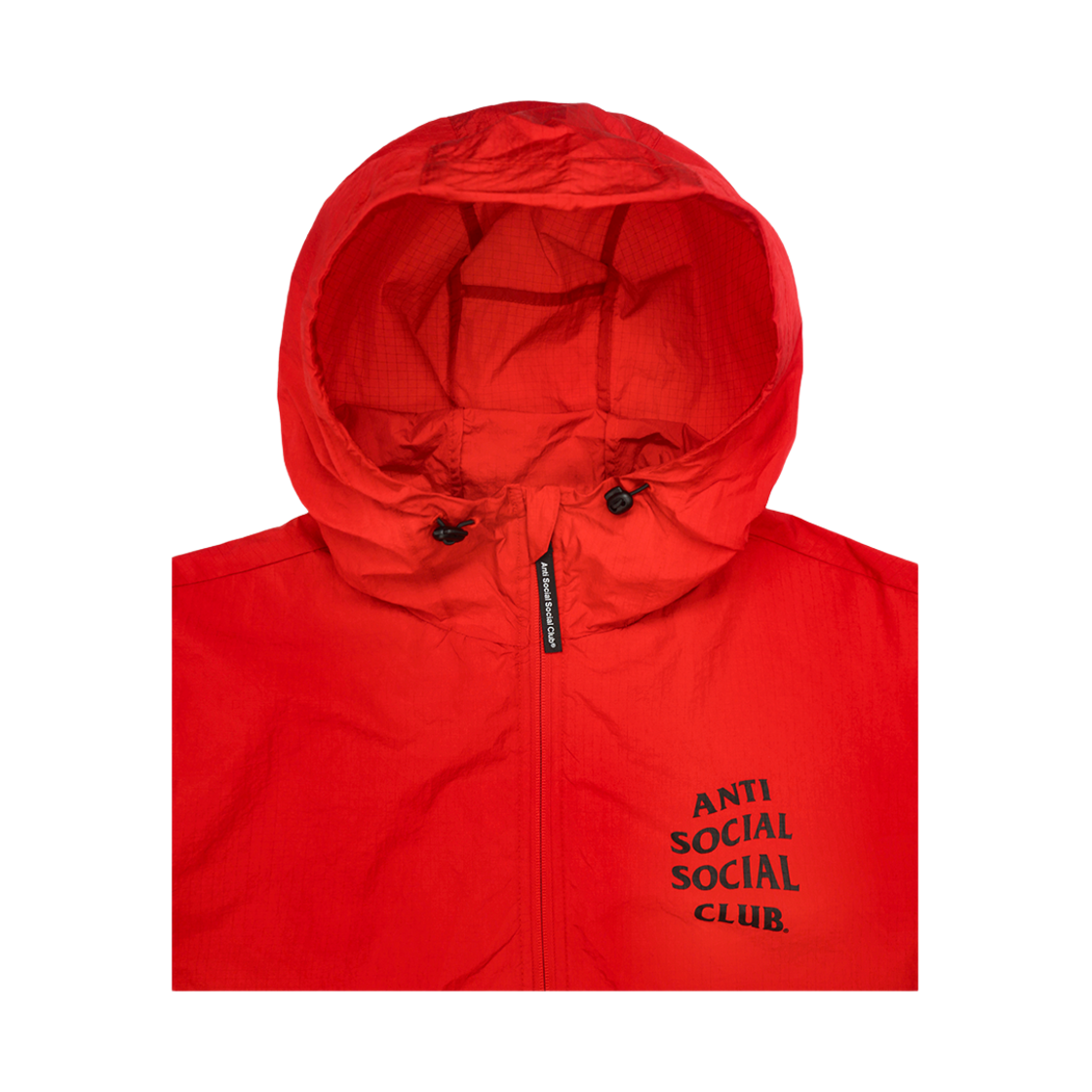 안티 소셜 소셜 클럽 윈드브레이커 레드(Anti Social Social Club Windbreaker Red) - 4
