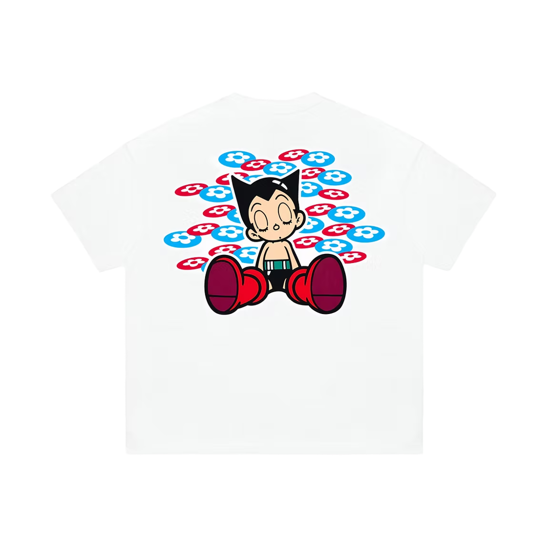 반디 더 핑크 x 아톰 티셔츠 화이트(Vandy The Pink x Astro Boy Tee White)