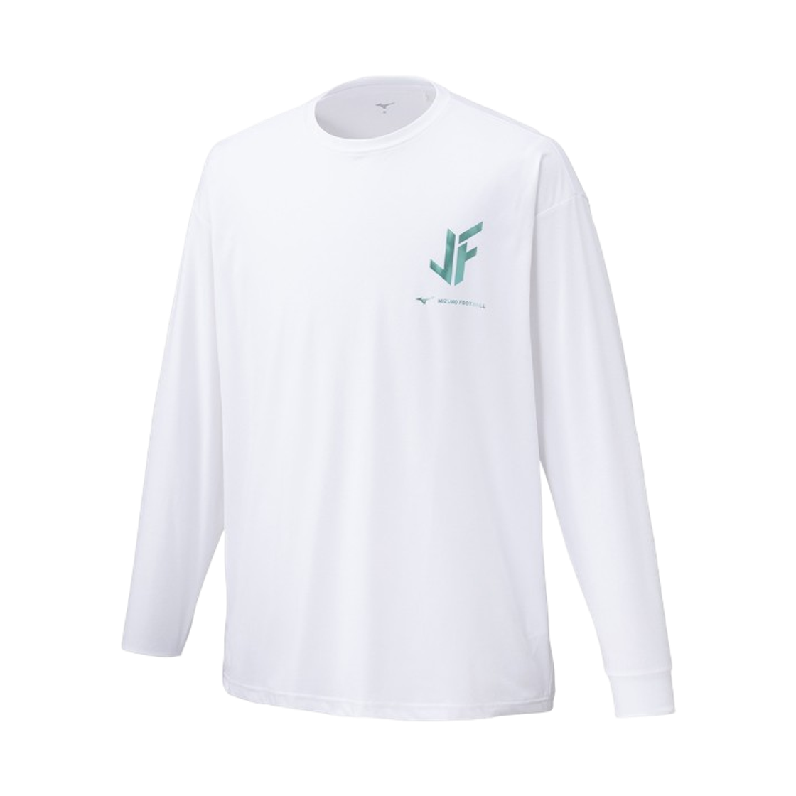 미즈노 JF 스트레치 소프트 드라이 롱슬리브 티셔츠 화이트(Mizuno JF Stretch Soft Dry Long Sleeve T-Shirt White) - 1
