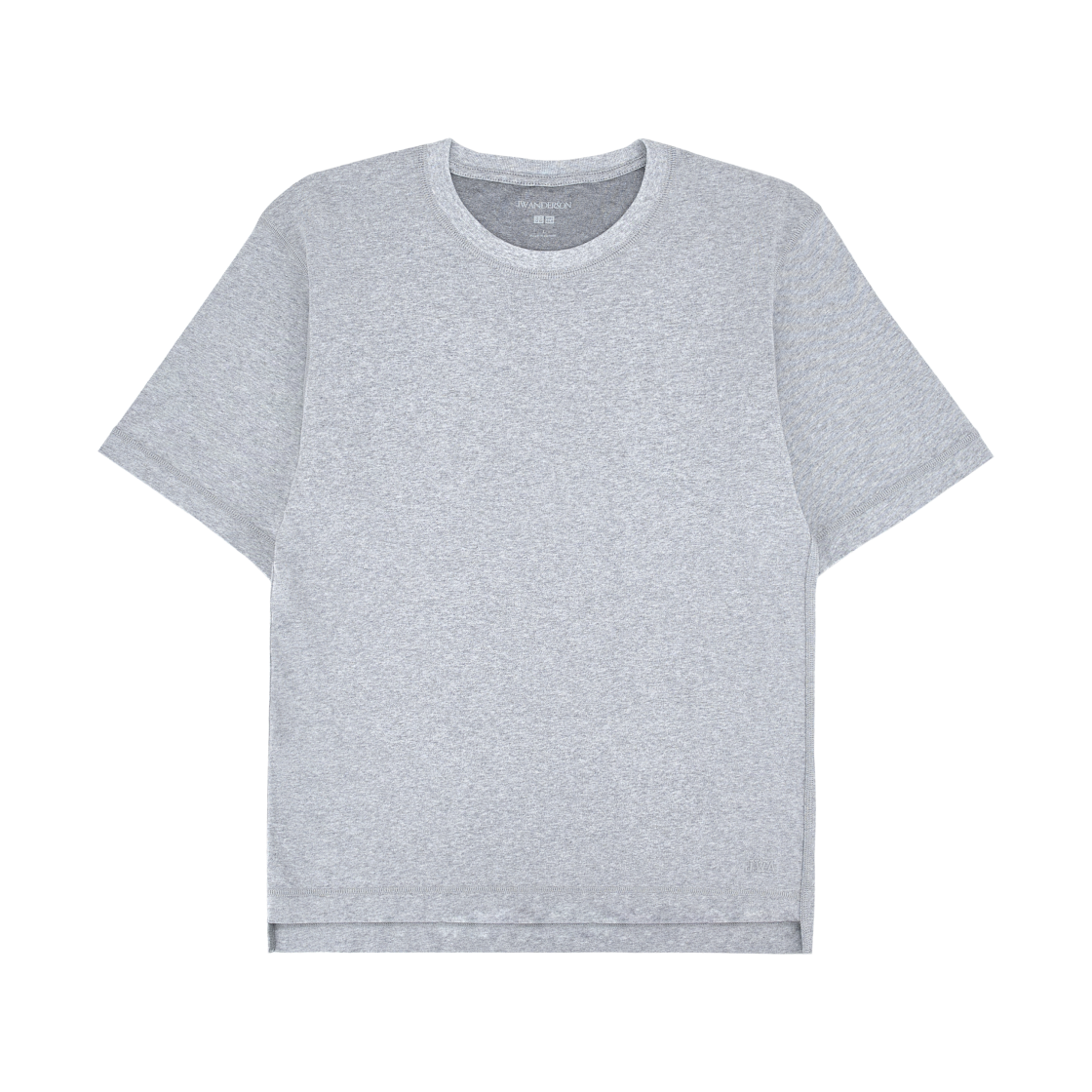 유니클로 x JW 앤더슨 바이컬러 티셔츠 그레이(Uniqlo x JW Anderson Bi-Color T-Shirt Grey) - 1
