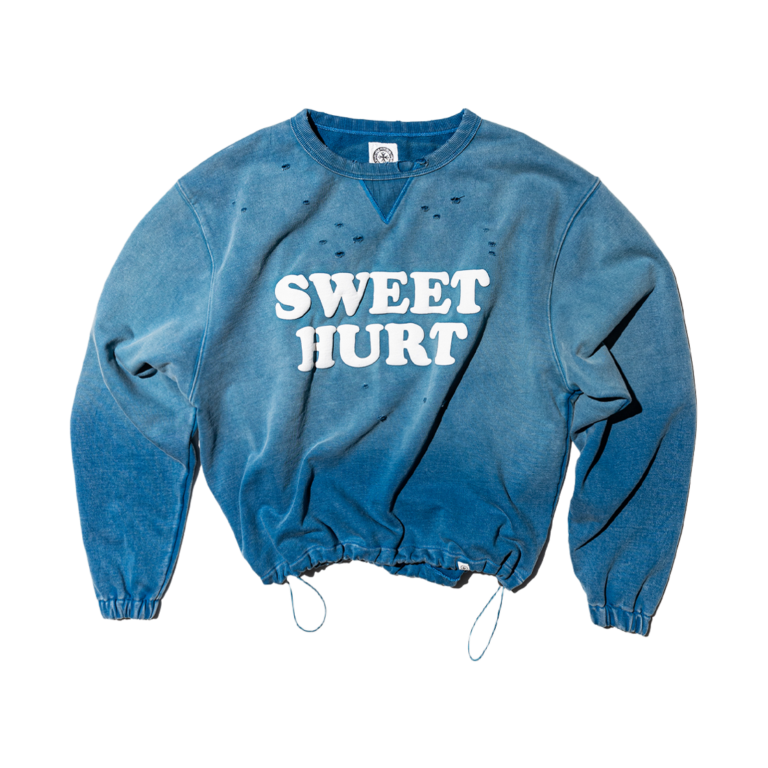 펀치 드렁크 파티즈 스윗 허트 스웻셔츠 네이비(Punch Drunk Parties Sweet Hurt Sweatshirt Navy) - 1