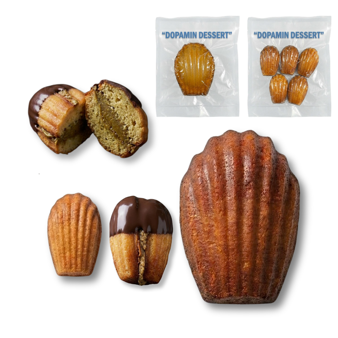 [KREAM 단독] 도파민디저트 글루텐프리 버터떡 & 대왕 버터떡 & 두바이 버터떡 골라담기