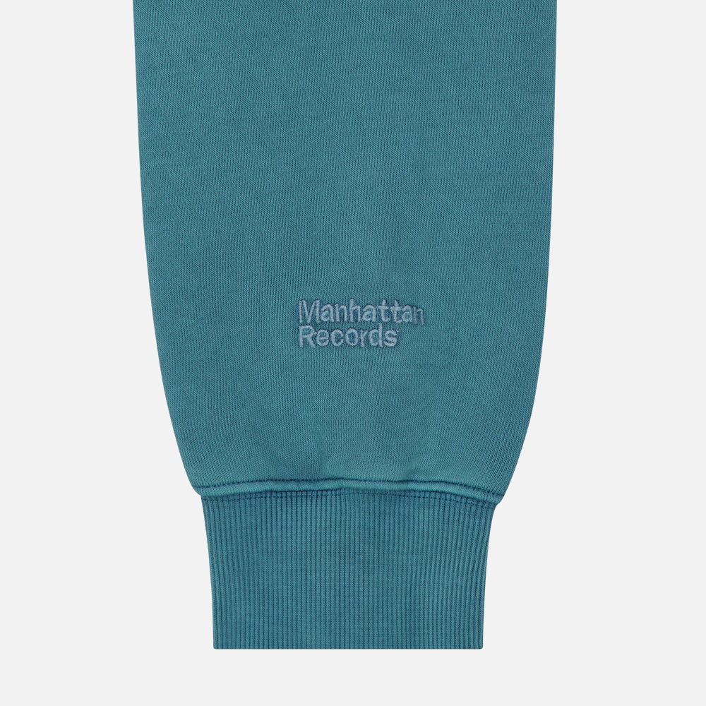 맨하탄 레코즈 로고 피크먼트 집업 후디 - 블루(Manhattan Records Logo PM Zip Up Hoodie - Blue) - 6