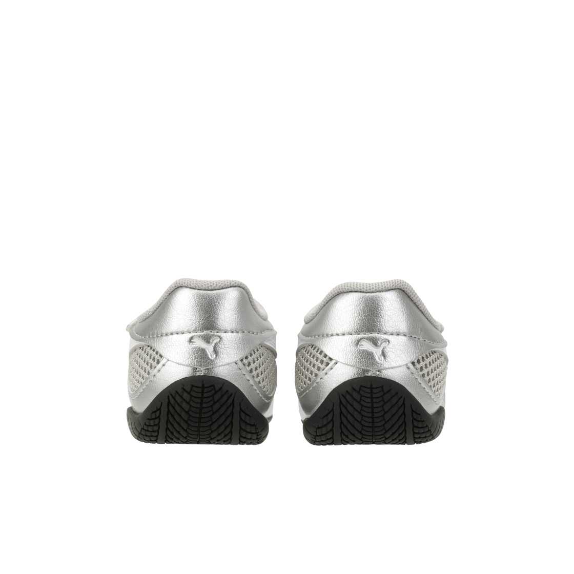 (인펀트) 푸마 스피드캣 고 메탈릭 V 실버((Infant) Puma Speedcat Go Metallic V Silver) - 6