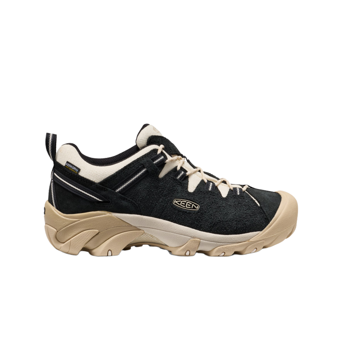 1031696 Keen Targhee II Waterproof Shoes Black Birch