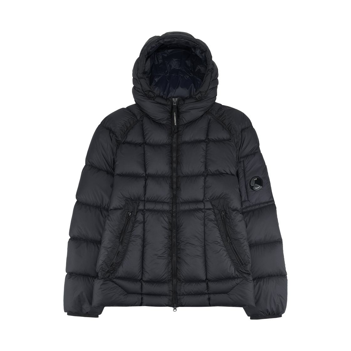C.P. 컴퍼니 D.D. 쉘 후드 다운 자켓 이클립스 블루 - 25FW(C.P. Company D.D. Shell Hooded Down Jacket Eclipse Blue - 25FW)