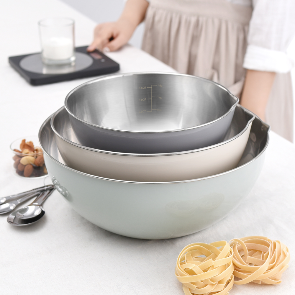 바겐슈타이거 파르베 믹싱볼세트 혼합컬러(WAGENSTEIGER Farbe Mixing Bowl Set Mixed) - 2