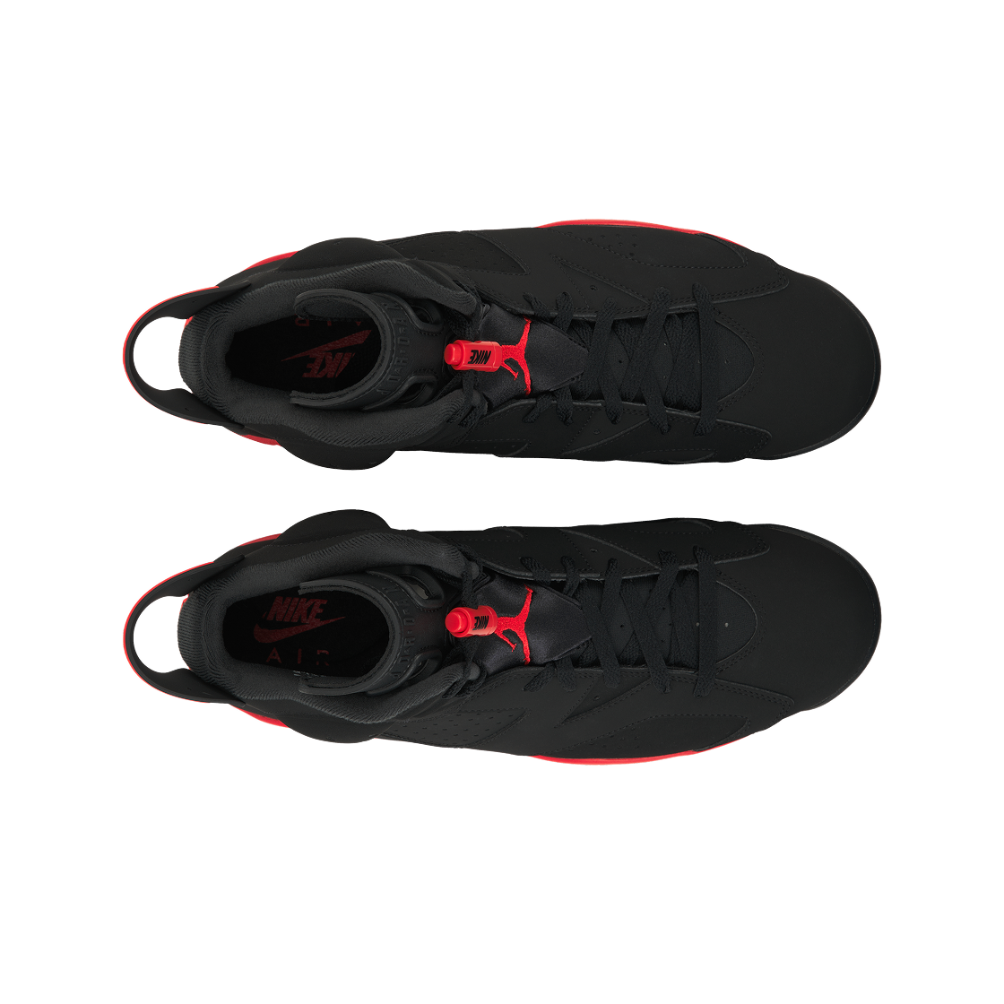 조던 6 레트로 인프라레드 세일즈맨 블랙 앤 라이트 크림슨(Jordan 6 Retro Infrared Salesman Black and Light Crimson) - 5