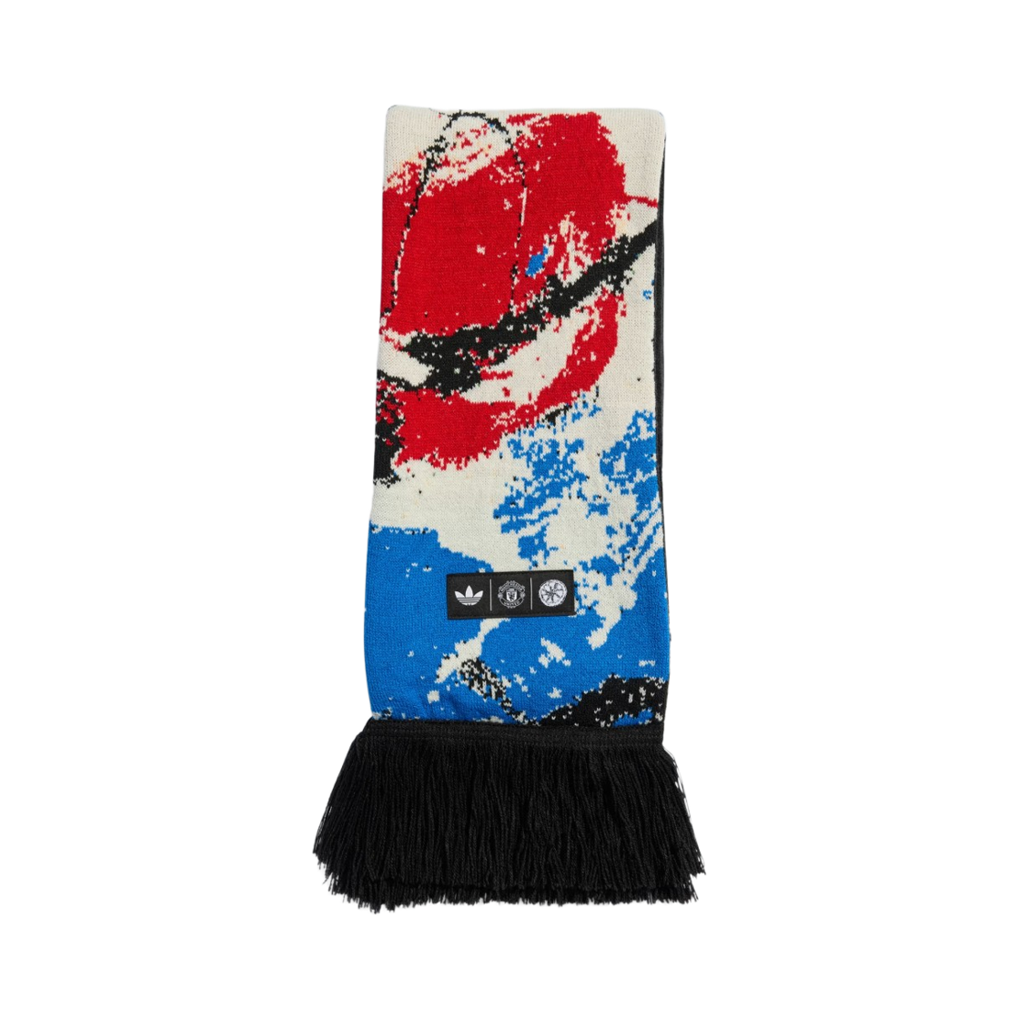 KE5263 Adidas Manchester United Stone Rose Muffle Black Multicolor