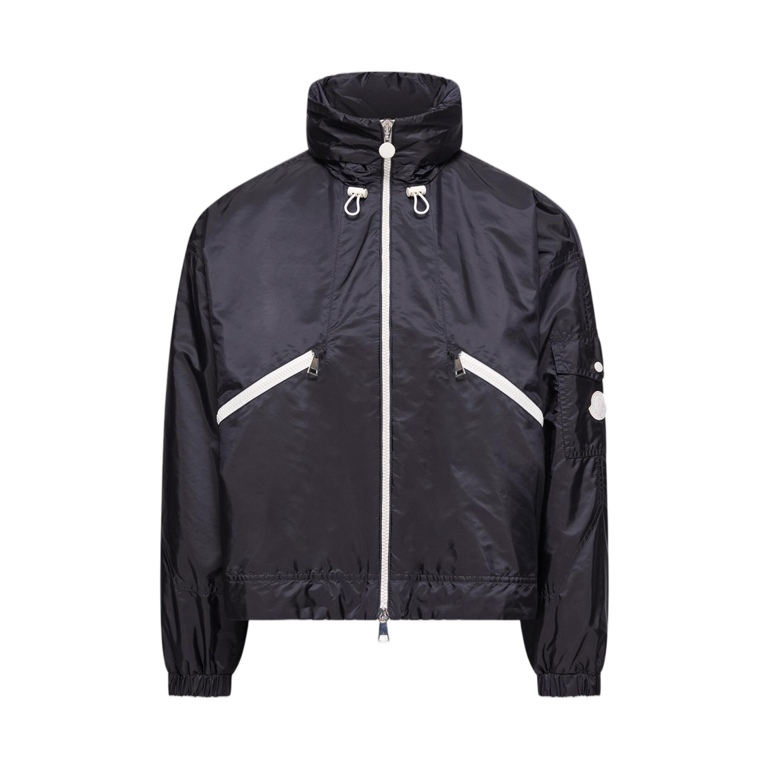 L1-093-1A00170-539ZD-742 (W) Moncler Marmacy Hooded Rain Jacket Navy Blue - 26SS