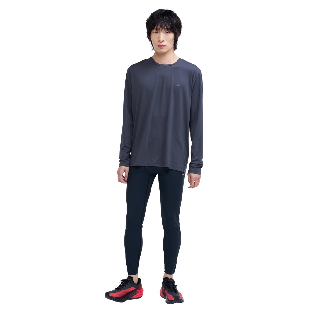 프로-스펙스 남성 드라이엑스 긴팔 티셔츠 그레이(PRO-SPECS Men's Dry-X Long Sleeve T-Shirt Gray) - 4