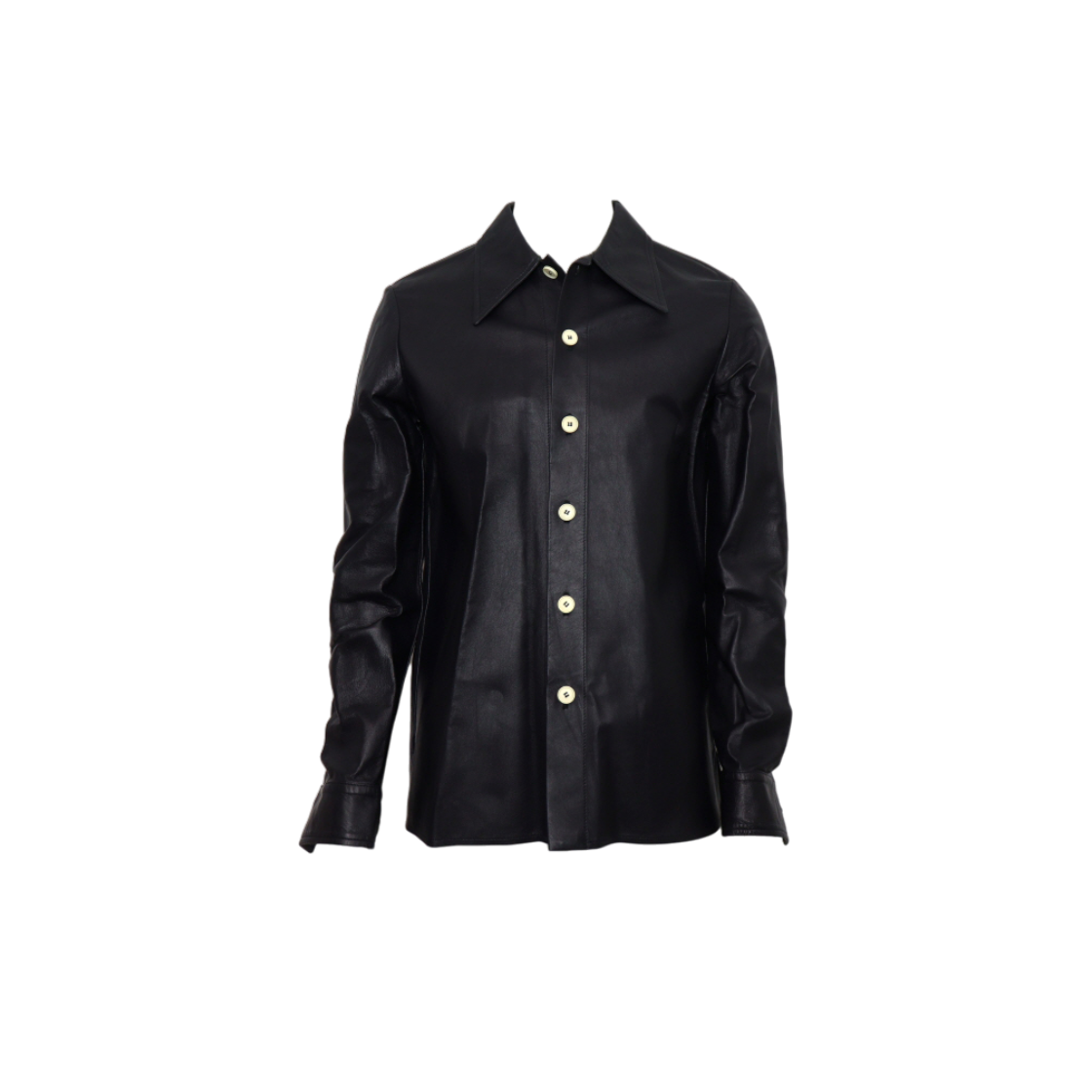 ITOB85235AJG MARNI Dark Navy Lambskin Leather Men's Jacket