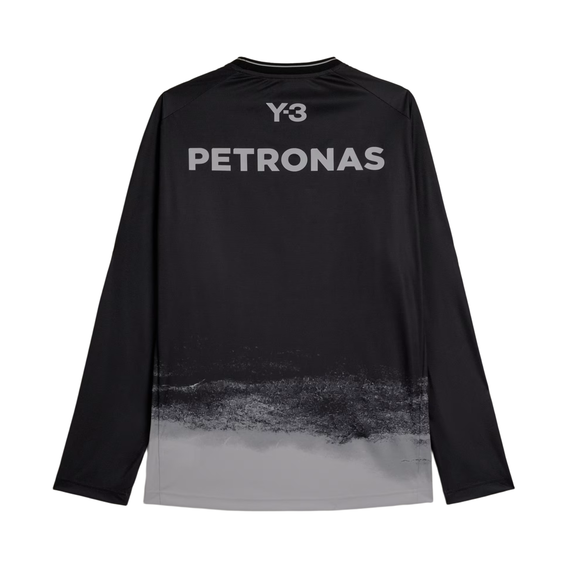 Y-3 x 메르세데스 AMG 페트로나스 F1 팀 실버 애로우 메카닉스 롱슬리브 저지 블랙(Y-3 x Mercedes AMG Petronas F1 Team Silver Arrow Mechanics LS Jersey Black) - 2