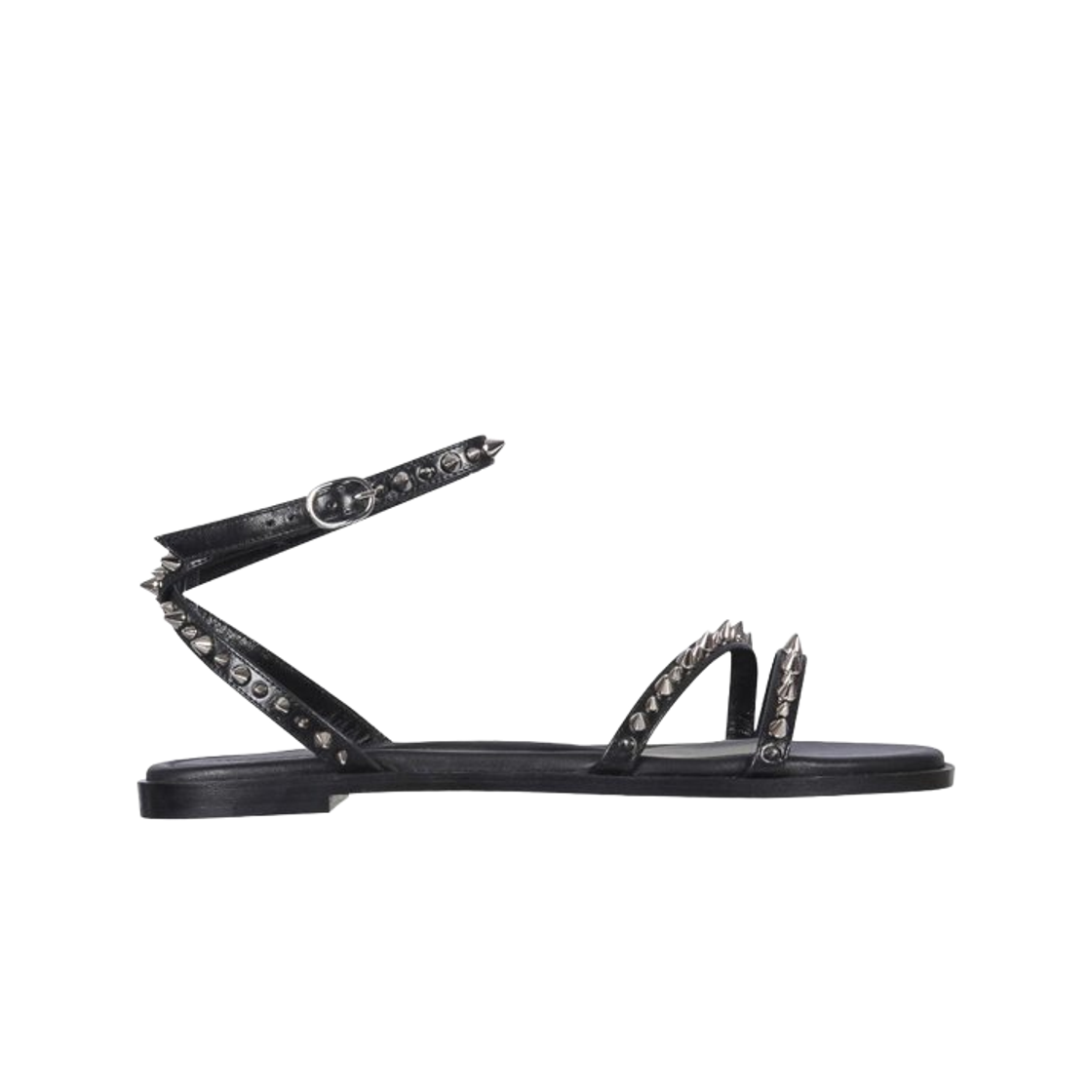 697145WIC711081 (W) Alexander McQueen Stud Sandals Black