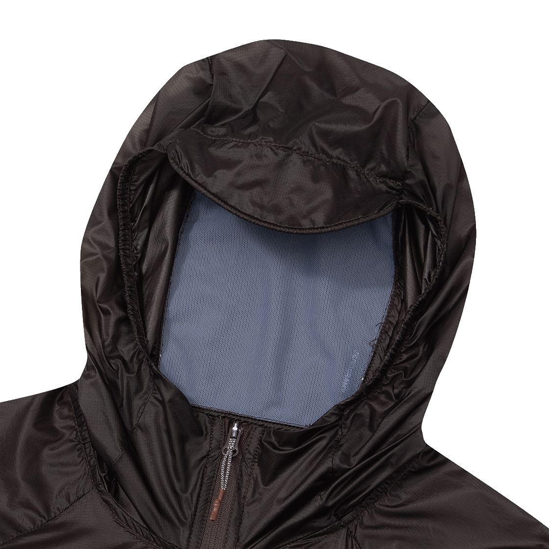 제로그램 라모나 제로웨이트 홑겹 자켓 브라운(ZEROGRAM Ramona Zeroweight Windbreaker Brown) - 3