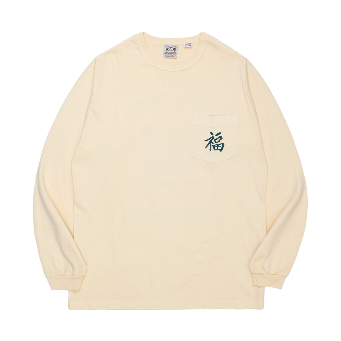 22384NT Houston Japan Pigment U.S. Cotton Print Tee Vietnam Natural 22384