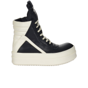 Rick Owens Mega Bumper Geobasket Black Milk