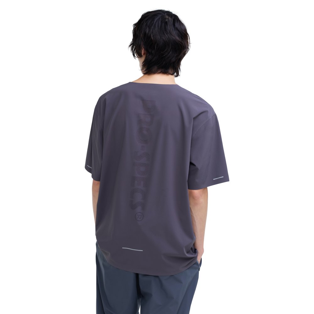 프로-스펙스 남성 울트라라이트 레이저컷 반팔티셔츠 그레이(PRO-SPECS Men's Ultra-Lightweight Laser-Cut Short Sleeve T-Shirt Gray) - 4