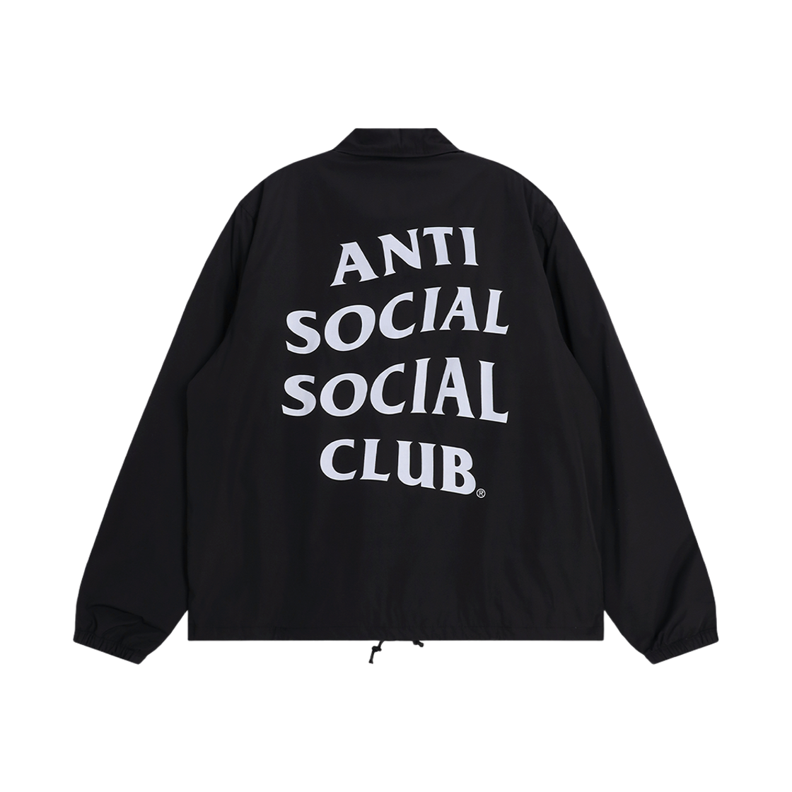 안티 소셜 소셜 클럽 코치 자켓 블랙(Anti Social Social Club Check Coach Jacket Black)