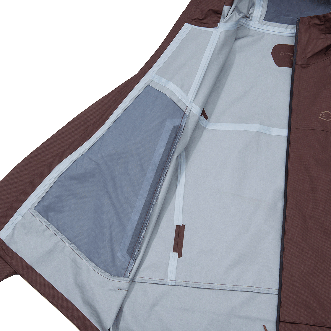제로그램 베스퍼 라이트쉘 3L 자켓 브라운(ZEROGRAM Vesper Lightshell 3L Jacket Brown) - 4