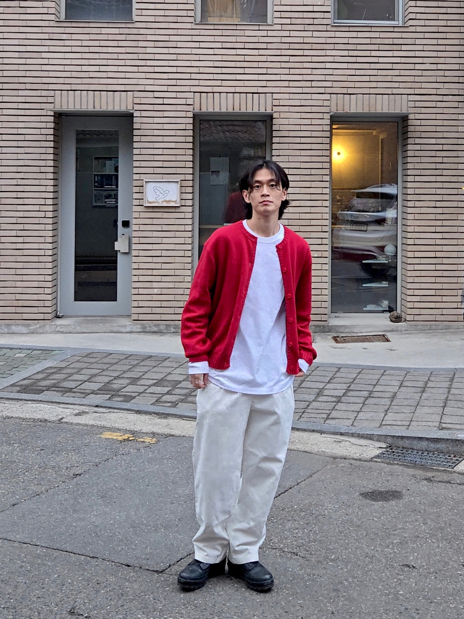 Converse x Ambush Chuck Taylor All Star Duck Boot Black 착용 스타일 - 4