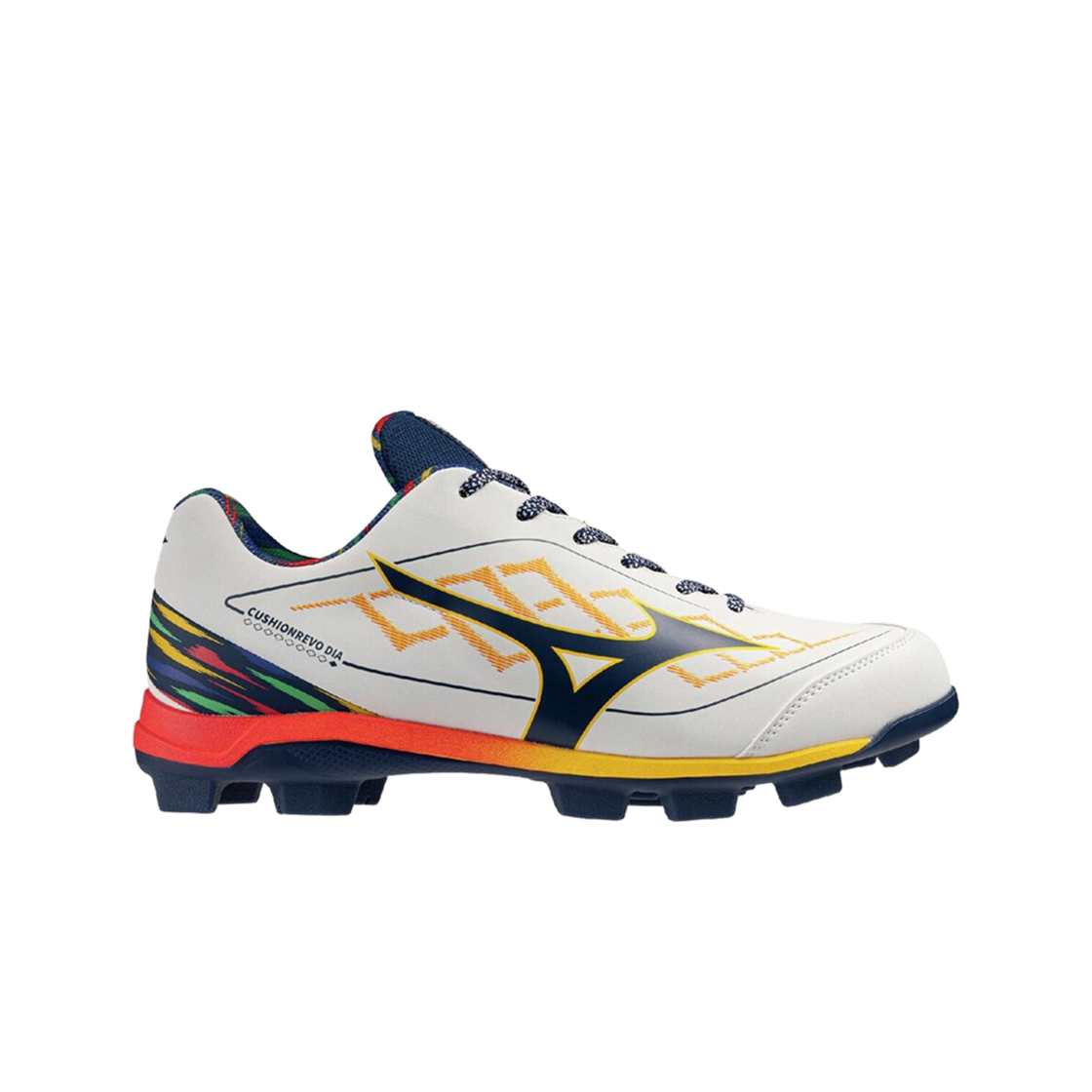 11GP262001 Mizuno Cushionrevo Dia White Navy