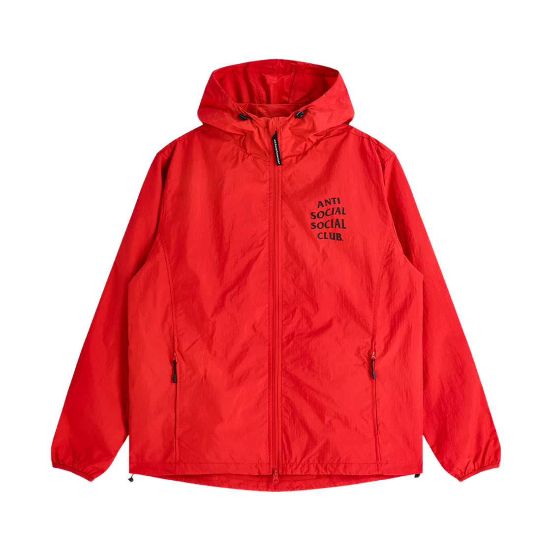 안티 소셜 소셜 클럽 윈드브레이커 레드(Anti Social Social Club Windbreaker Red) - 2