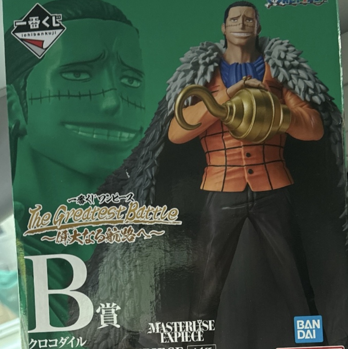 Bandai Ichiban Kuji One Piece The Greatest Battle To The Grand Line B Prize Crocodile MASTERLISE EXPIECE 착용 스타일