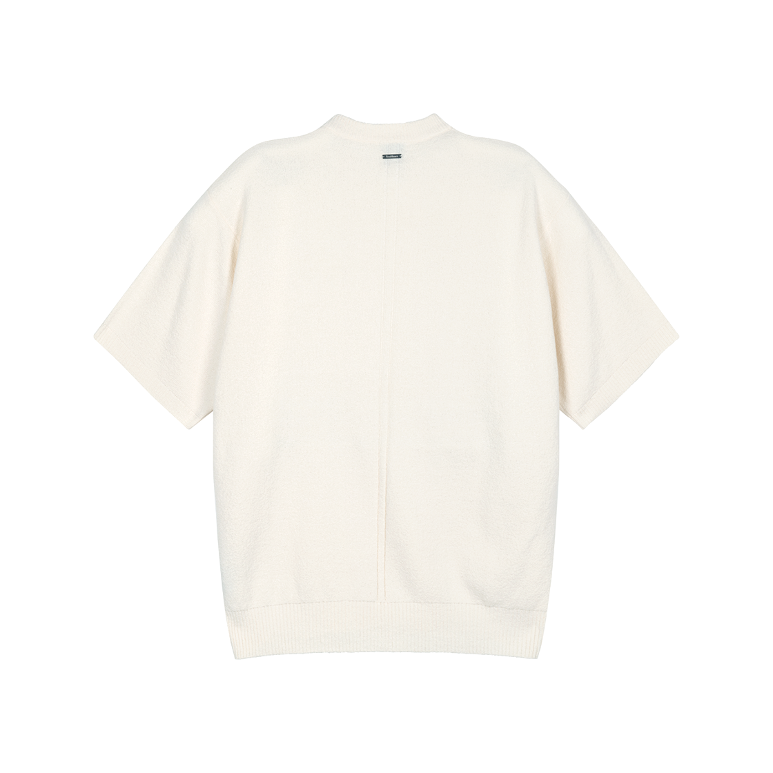 지오송지오 셈블런스 부클 헨리넥 니트 크림 ZI2KT881CR(ZIOSONGZIO SEMBLANCE Boucle Henley Neck Knit Cream) - 2