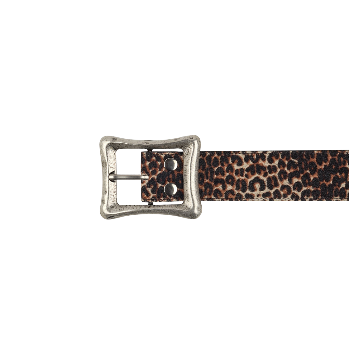 에모스탠스클럽 코어 벨트 카프 헤어 라이트 레오파드(emostanceclub Core Hair on Calf LIGHT LEOPARD) - 2