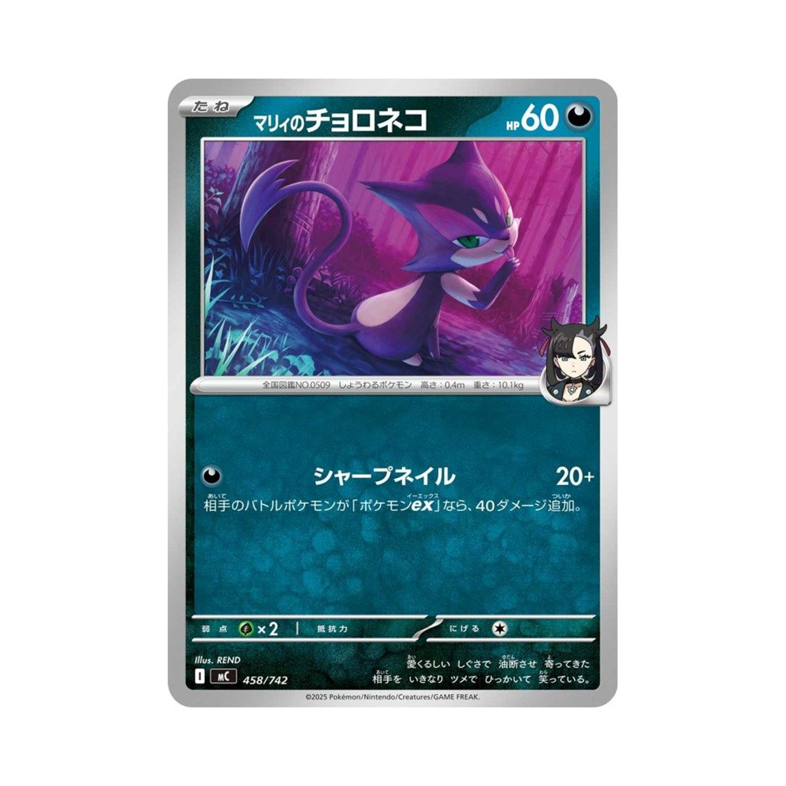 포켓몬 TCG 마리의 쌔비냥 스타트 덱 100 배틀 컬렉션 (일어판)(Pokemon TCG Marnie's Purrloin Start Deck 100 Battle Collection (Japanese Ver.)) - 1