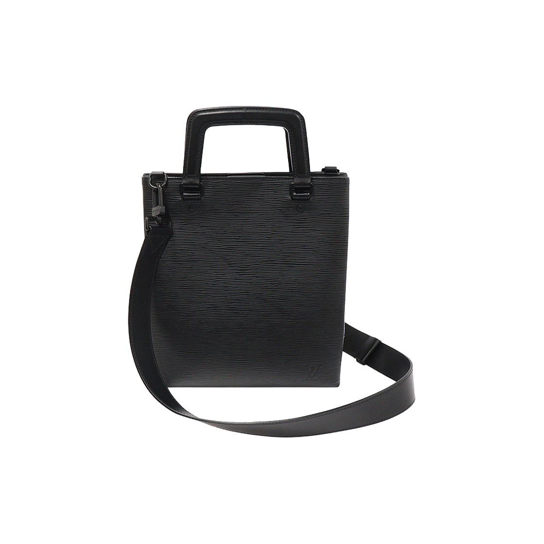 루이비통 M58497 블랙 에삐 레더 삭플라 폴드 토트 2WAY(Louis Vuitton M58497 Black Epi Leather Sac Plat Foldable Tote 2-Way)