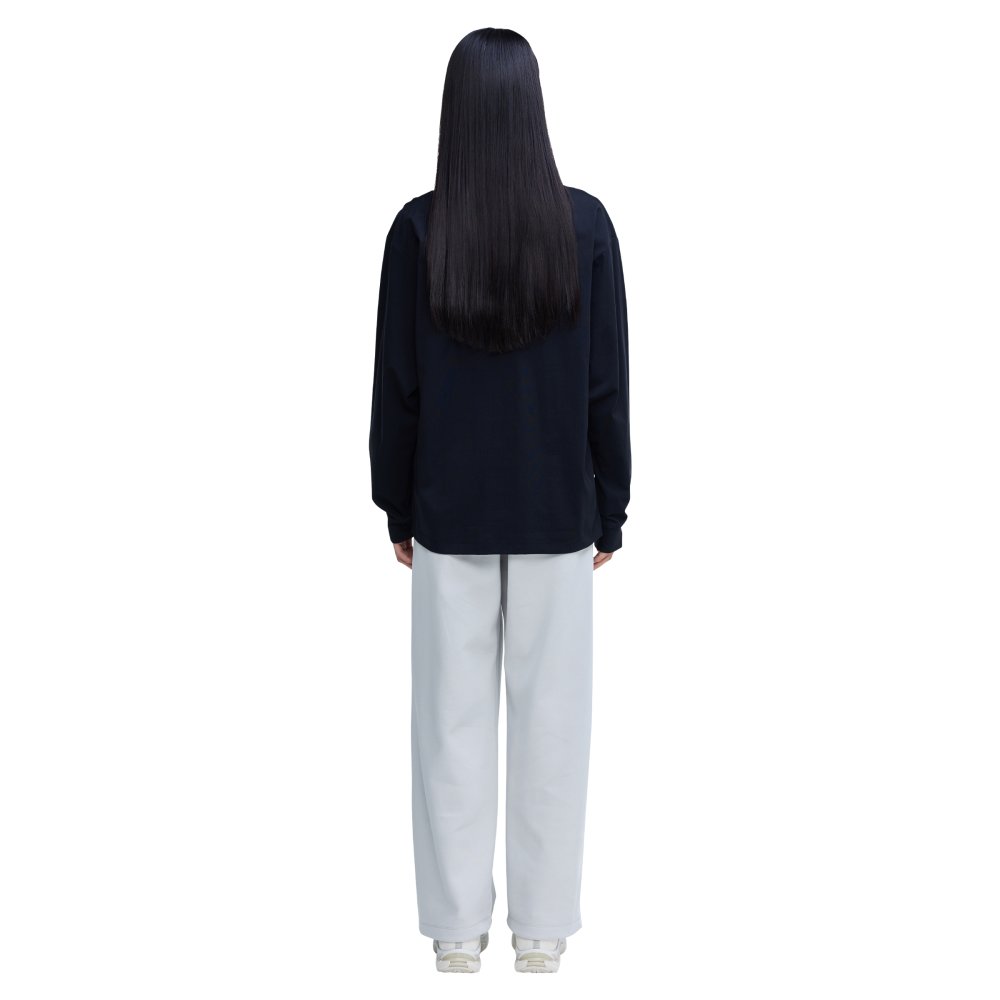 프로-스펙스 유니 에센셜 스트레이트 스웨트팬츠 릴렉스드 핏 라이트 그레이(PRO-SPECS Uni Essential Straight Sweatpants Relaxed Fit Light Gray) - 3