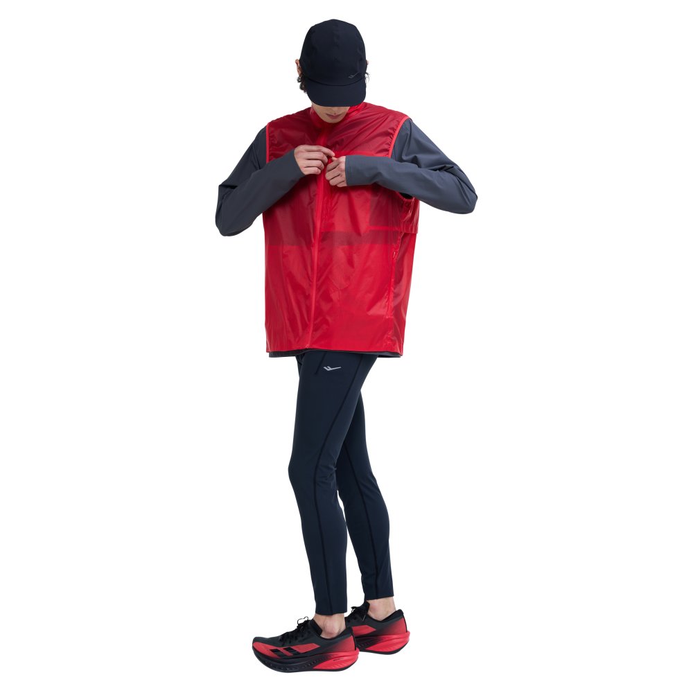 프로-스펙스 유니 캐리온 베스트 레드(PRO-SPECS Unisex Carry-on Vest Red) - 4