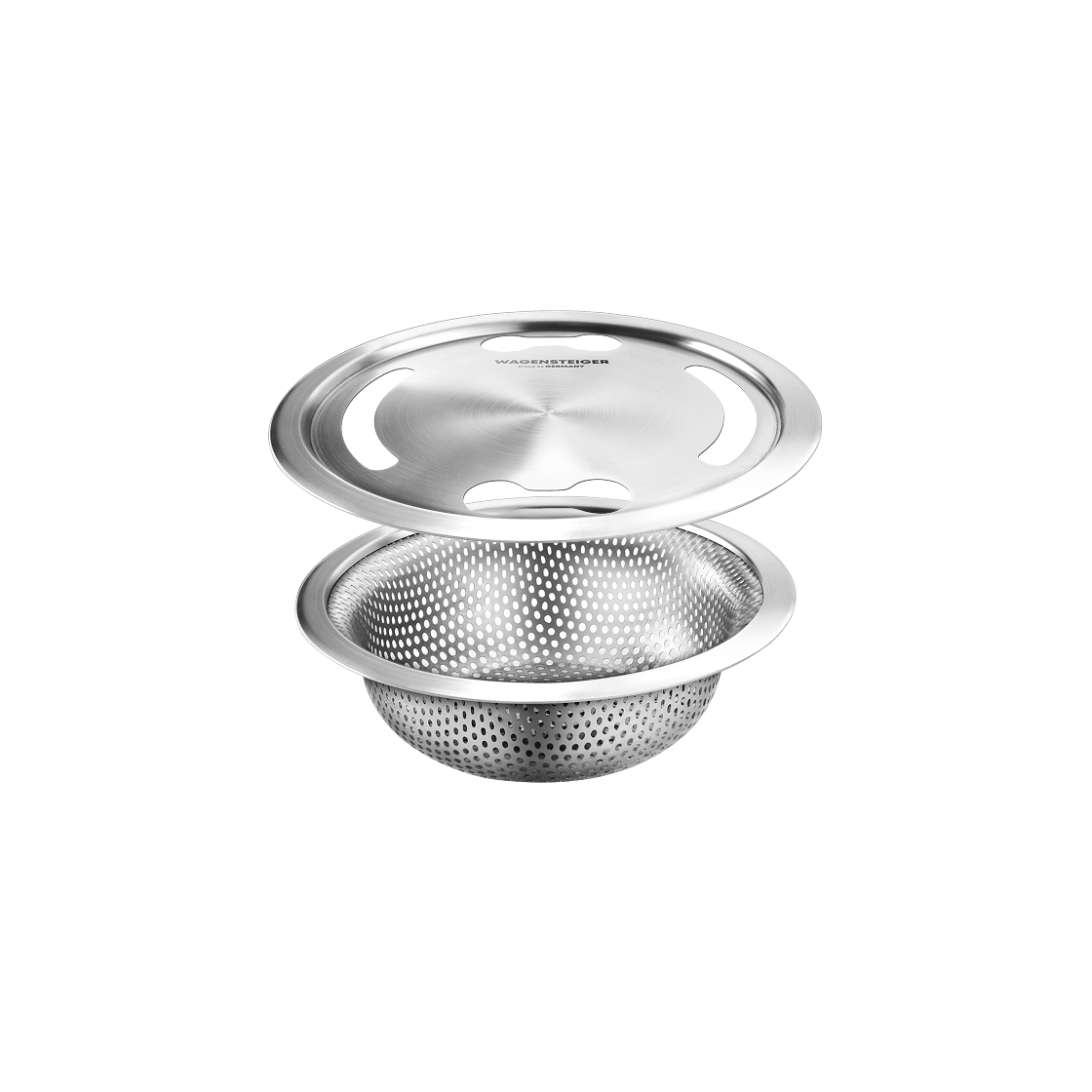 GUUD_WA0190 WAGENSTEIGER Stainless Drain Strainer + Lid