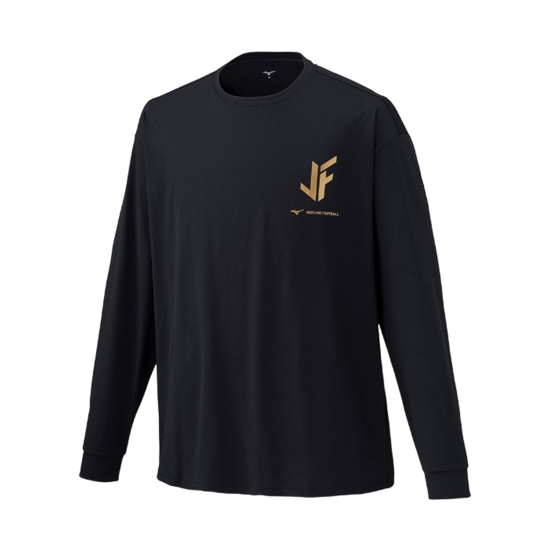 미즈노 JF 스트레치 소프트 드라이 롱슬리브 티셔츠 블랙(Mizuno JF Stretch Soft Dry Long Sleeve T-Shirt Black) - 1