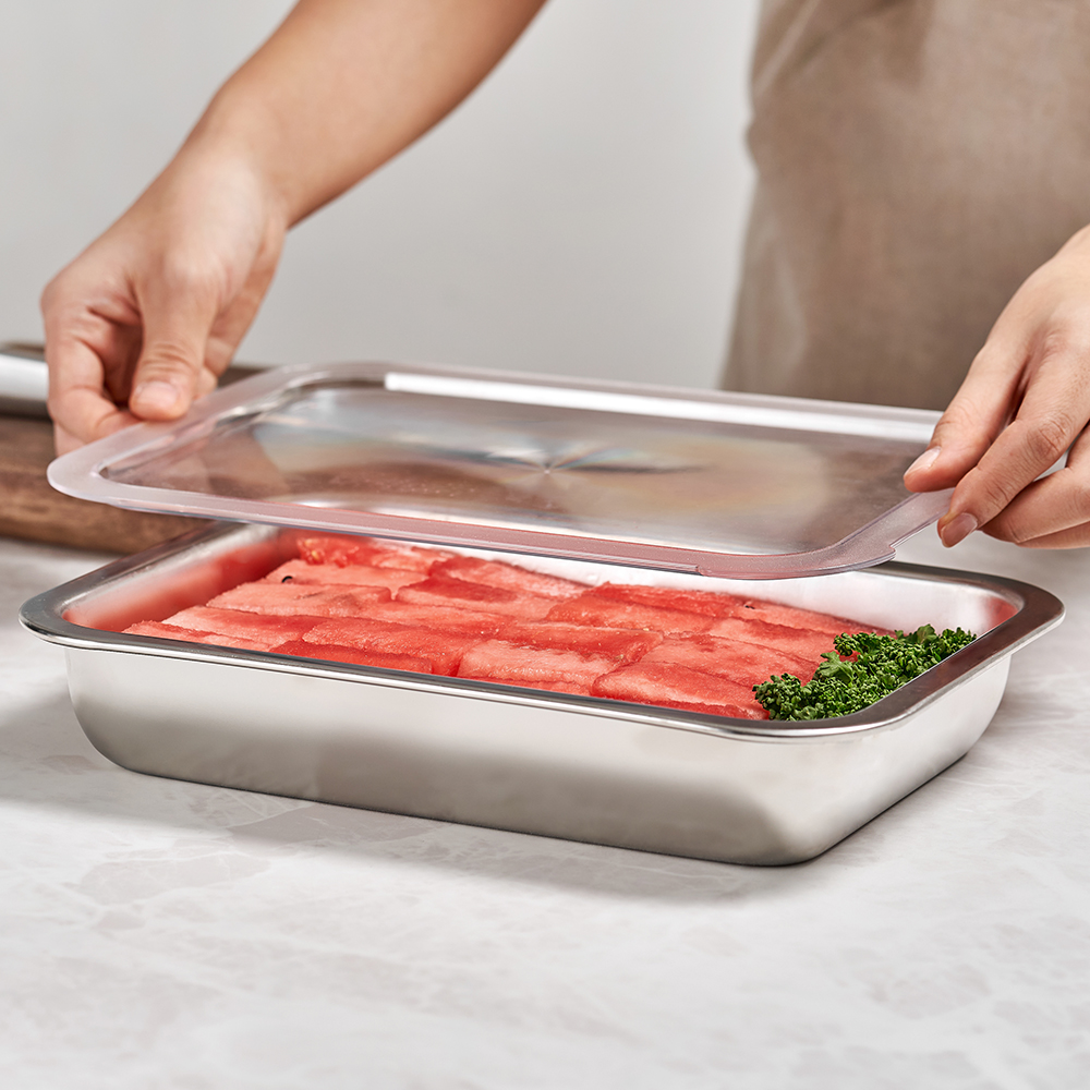 바겐슈타이거 스텐 사각 트레이 세트(PC커버) NO.03(WAGENSTEIGER Non-abrasive PC Tray Cover No.3) - 2