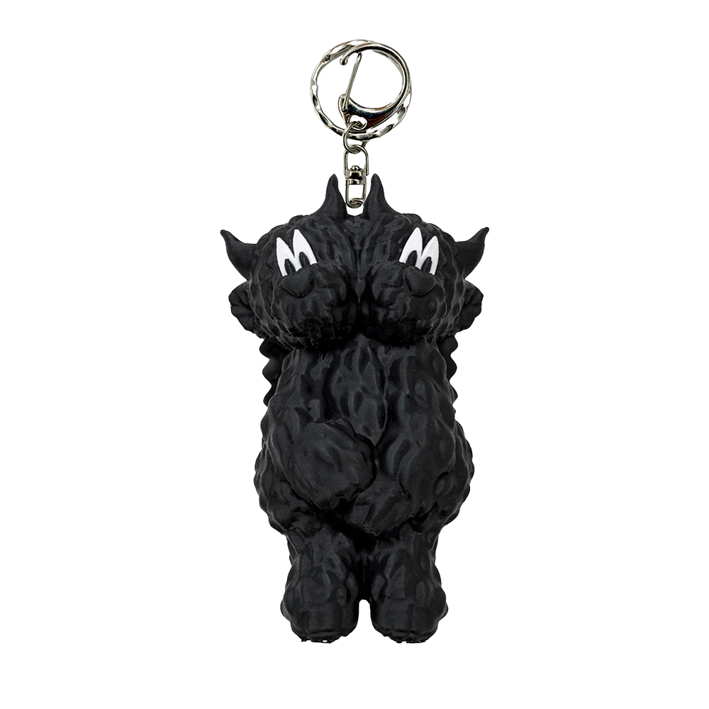 ์ธ์ธ์ธ๊ฐ๋ฌ์ง ํฌ ํค๋ ๋ฐ๋น ๋ฒ ์ด ํค๋ง(IGS X MFE Two Heads Devil Bear Keyring)