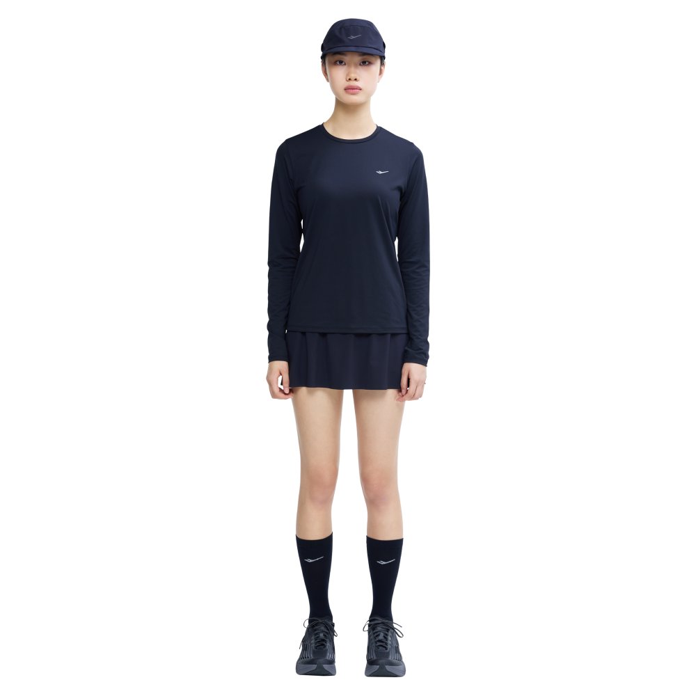 프로-스펙스 여성 드라이엑스 긴팔 티셔츠 블랙(PRO-SPECS Women's Dry-X Long Sleeve T-Shirt Black) - 2