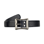 emostanceclub Core Belt Croc Embossed DEEP NAVY
