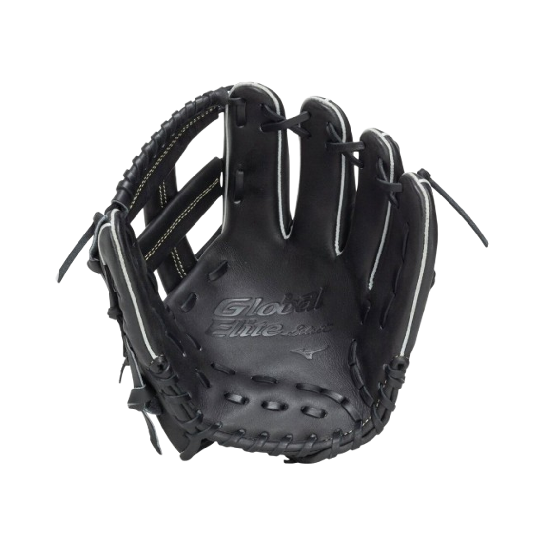(키즈) 미즈노 글로벌 엘리트 셀렉트 소프트 베이스볼 글러브 S 블랙((Kids) Mizuno Global Elite Soft Baseball Glove Select S Black) - 2