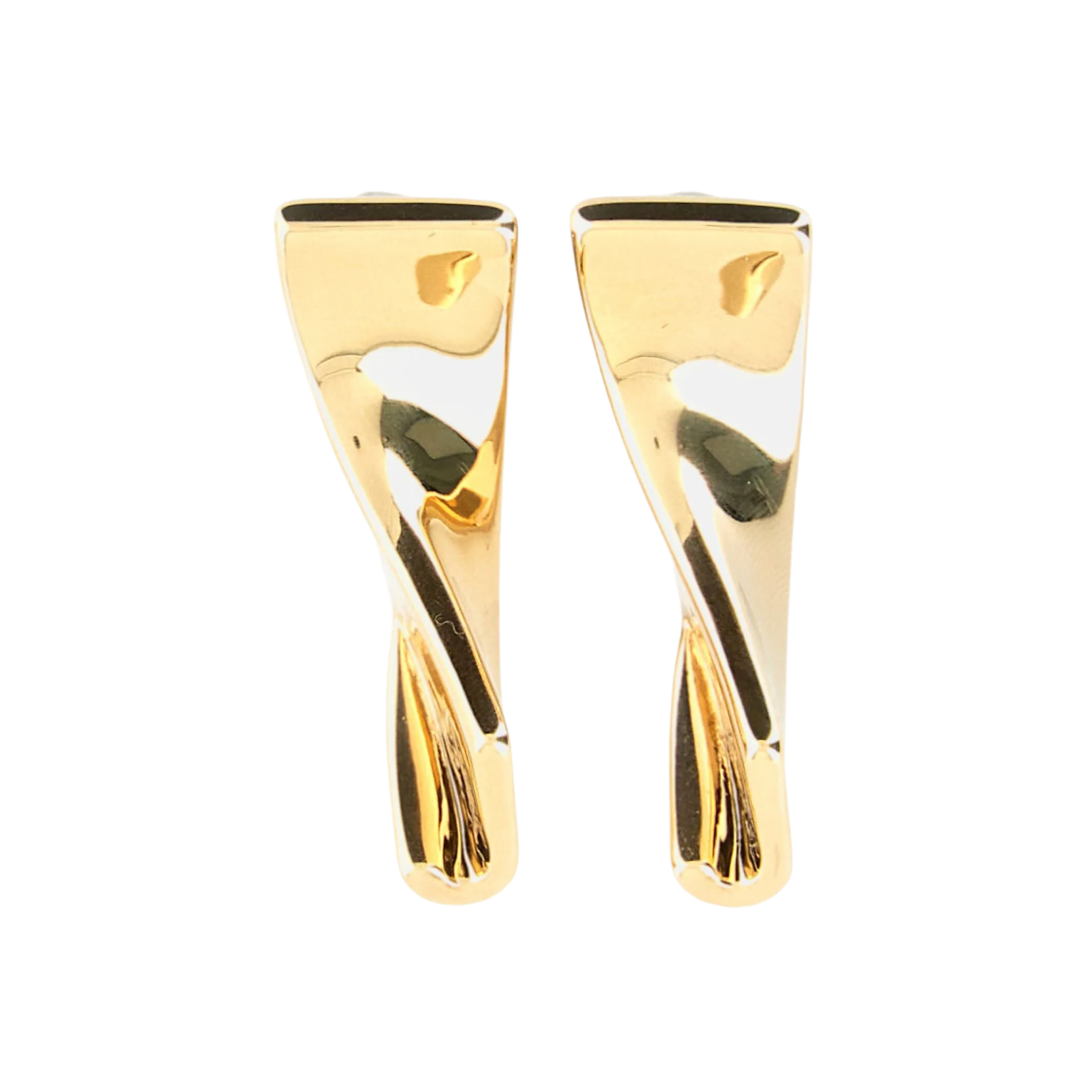 (W) 자크뮈스 J 이어링 골드((W) Jacquemus J Earrings Gold)