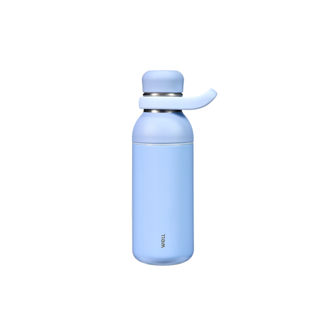 실리만 웰텀블러 애슬레저 스트로우 보틀 600ml 페일블루