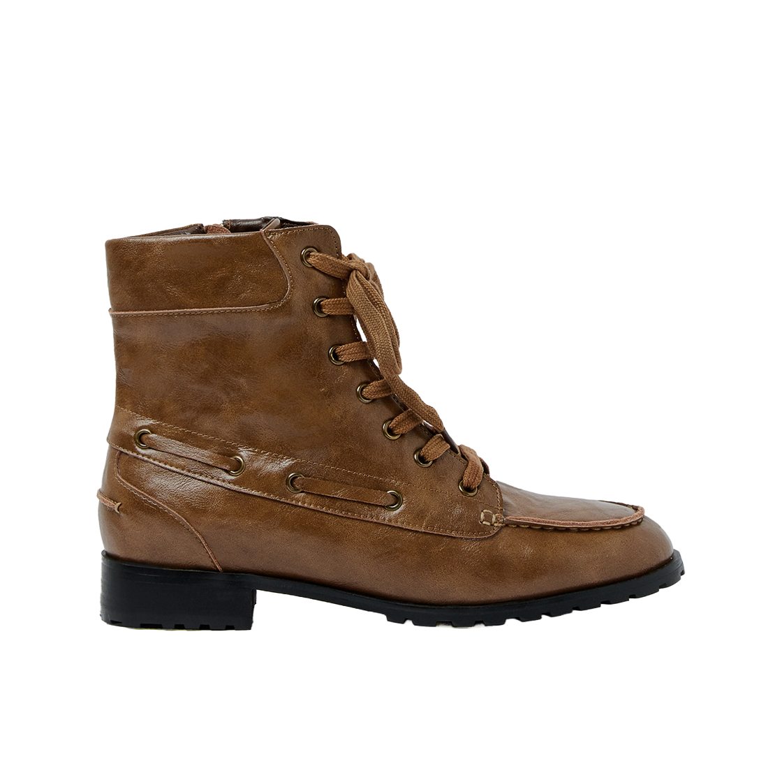 무드나잇 그레디 레이스업 워커 부츠 l 모카(Moodnight Grady Lace-Up Walker Boots l Mocha)