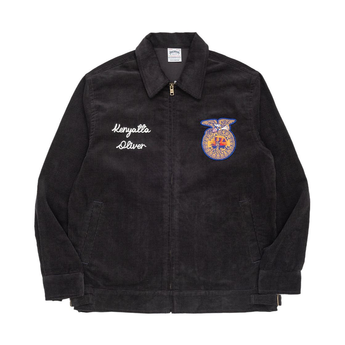 51596CC Houston Japan Corduroy FFA Jacket Charcoal 51596